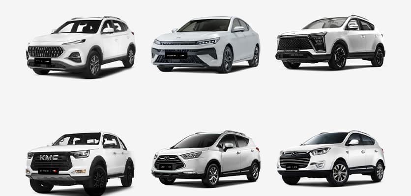 محصولات کرمان موتور