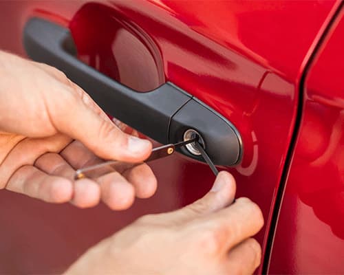 باز کردن درب خودرو